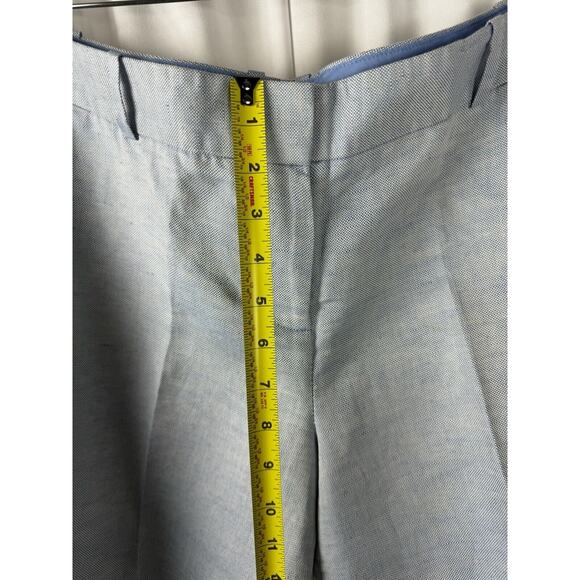 Ann Taylor LOFT Wide Leg Cropped Pants, Blue, Sz: 10, 51-36 - Picture 10 of 15